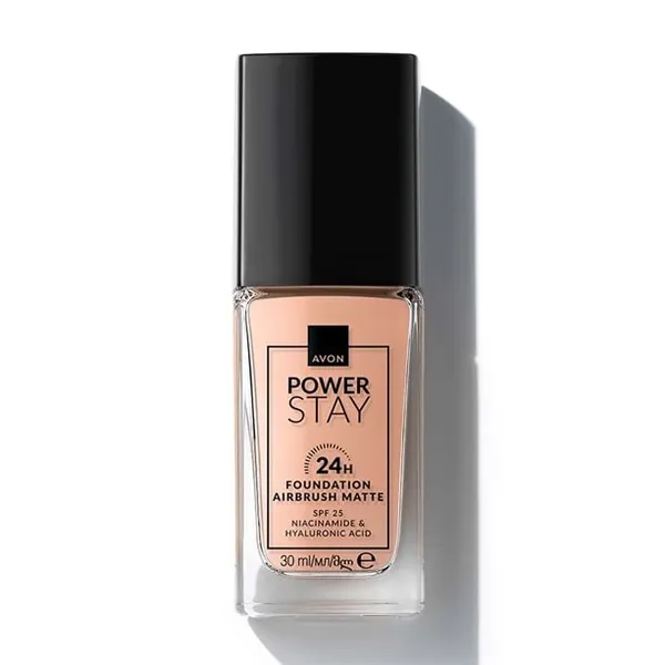 Podkład do twarzy „24 godziny” Power Stay 120N Porcelain 30 ml AVON