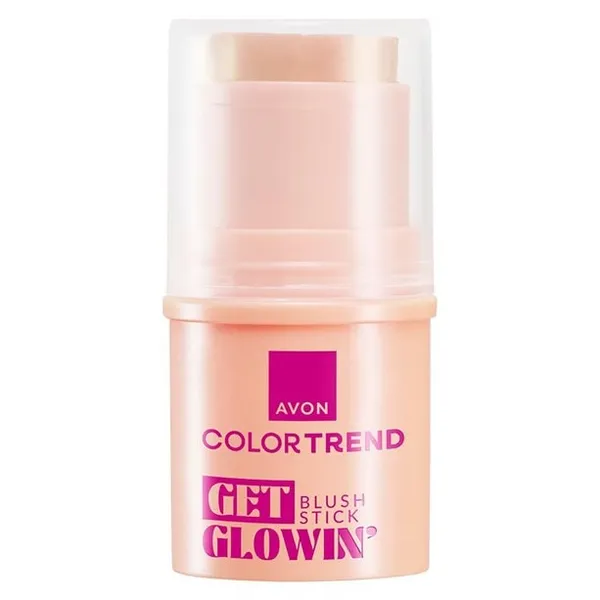 Róż w sztyfcie „Rozświetlenie na życzenie” Color Trend Flirty Pink 4,5 g AVON